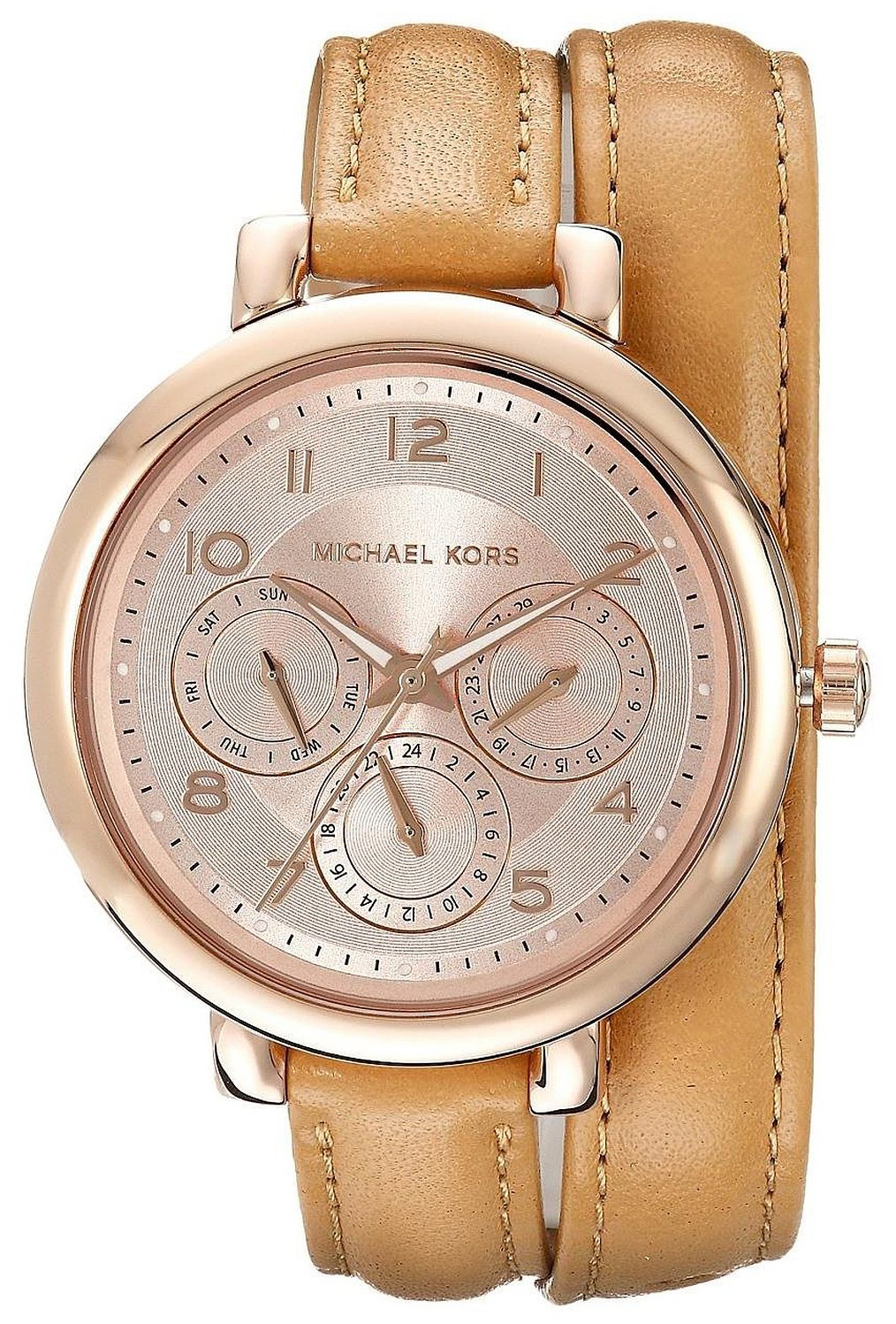 Michael Kors Damklocka MK2406 Roséguldstonad/Läder Ø38 mm - Michael Kors