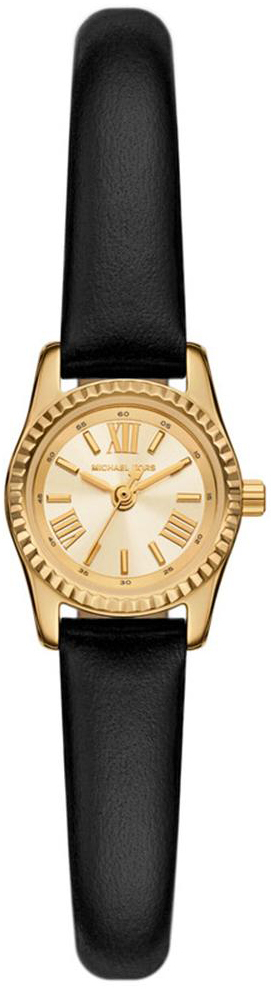 Michael Kors Damklocka MK4901 Lexington Champagnefärgad/Läder Ø19 - Michael Kors