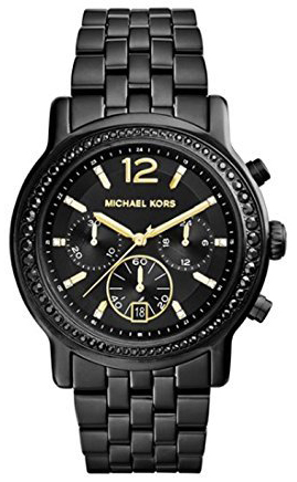 Michael Kors Damklocka MK5984 Svart/Stål Ø41 mm - Michael Kors