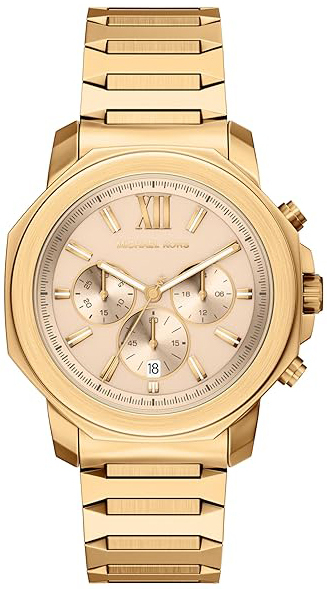 Michael Kors Herrklocka MK9249 Prescott Guld/Gulguldtonat st&aring;l &Oslash;44