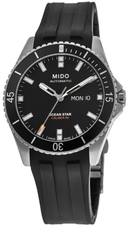 Mido Herrklocka M026.430.17.051.00 Ocean Star Svart/Gummi Ø42.5 mm - Mido