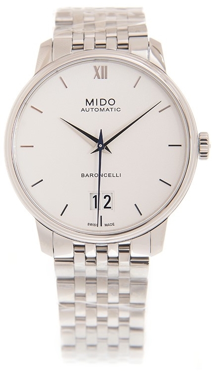 Mido Herrklocka M027.426.11.018.00 Baroncelli Silverfärgad/Stål - Mido