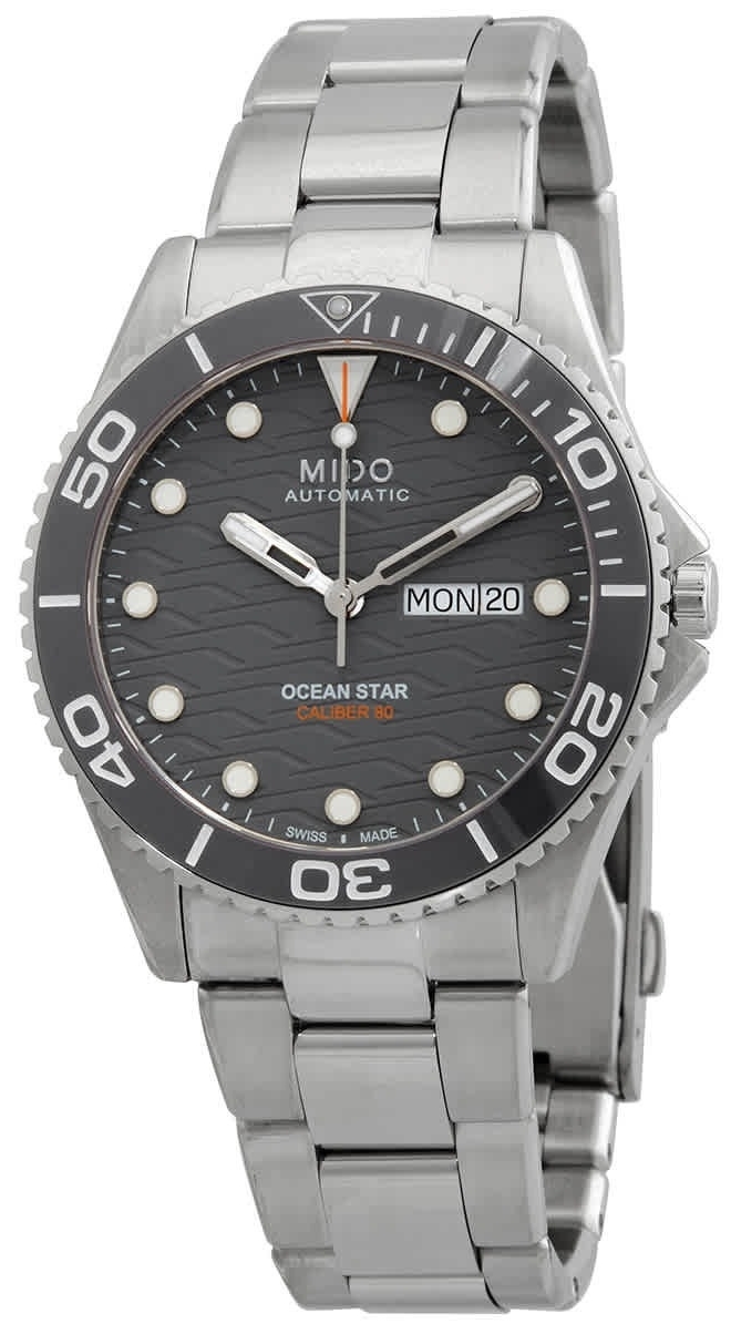 Mido Herrklocka M042.430.11.081.00 Ocean Star Grå/Stål Ø42.5 mm - Mido