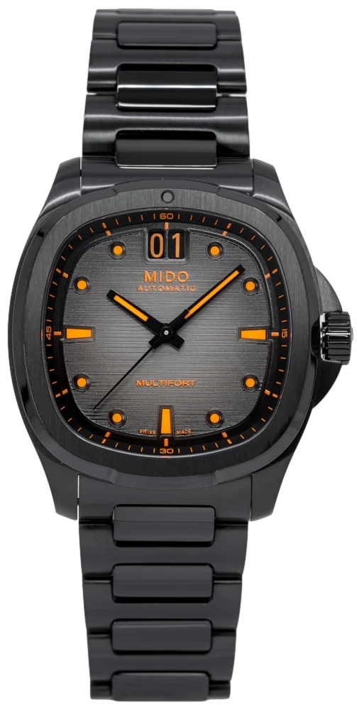 Mido Herrklocka M049.526.33.081.00 Multifort Tv Big Date Grå/Stål - Mido