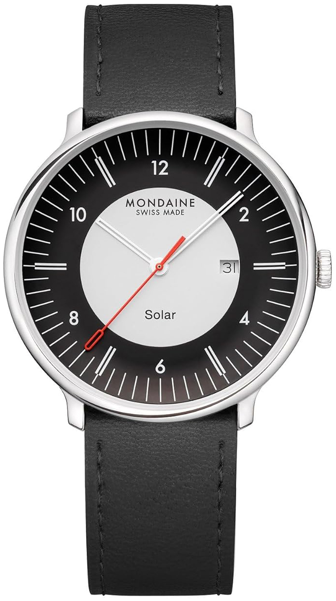 Mondaine Herrklocka MLE.41920.LBV Doppio Flerfärgad/Läder Ø41 mm