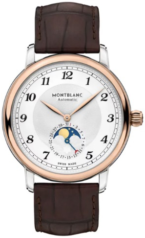 Montblanc Herrklocka 117580 Star Legacy Silverfärgad/Läder Ø42 mm - Montblanc