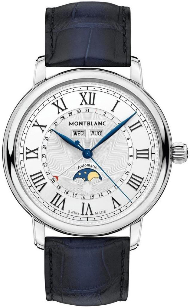 Montblanc Herrklocka 119955 Star Silverfärgad/Läder Ø42 mm - Montblanc