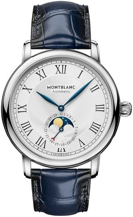 Montblanc Herrklocka 126079 Star Silverfärgad/Läder Ø42 mm - Montblanc