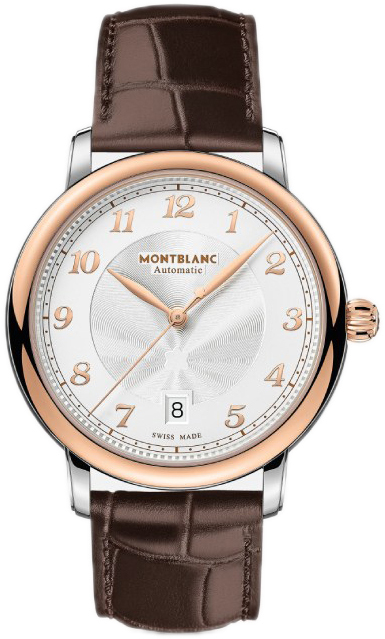 Montblanc Herrklocka 128683 Star Legacy Silverfärgad/Läder Ø42 mm - Montblanc