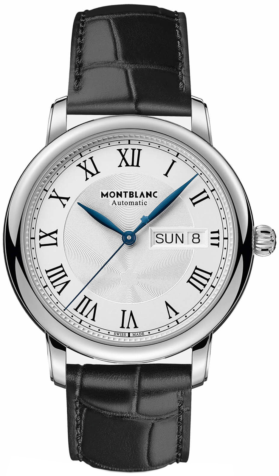 Montblanc Herrklocka 128686 Star Legacy Silverfärgad/Läder Ø39 mm - Montblanc