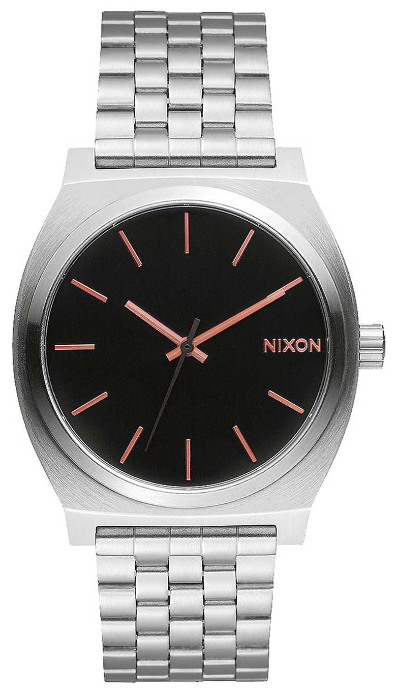 Nixon The Time Teller A0452064-00 Svart/Stål Ø37 mm