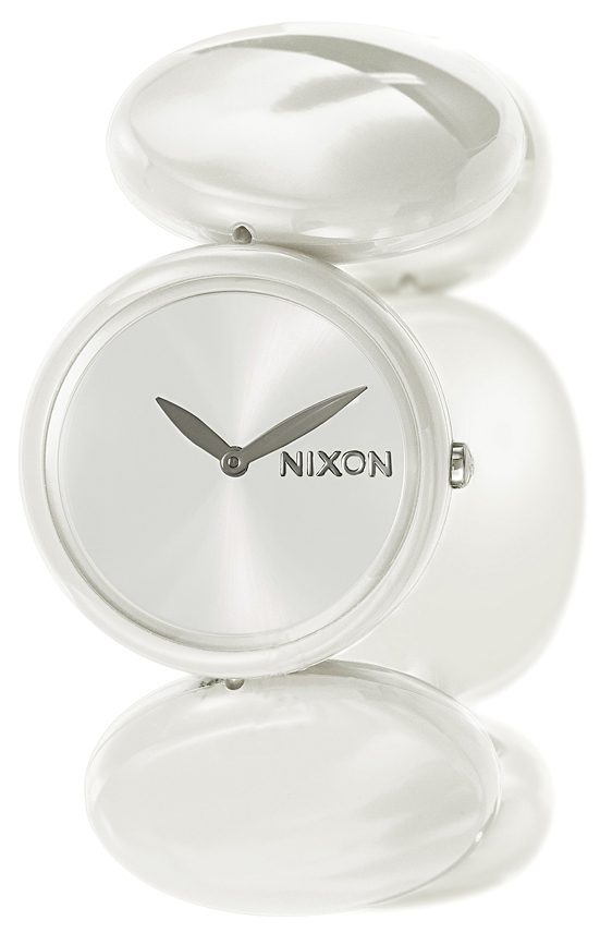 Nixon Damklocka A097100-00 Vit/Resinplast Ø33 mm - Nixon