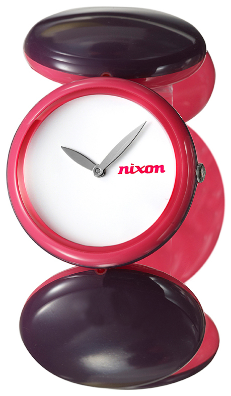 Nixon Damklocka A097932-00 Vit/Resinplast Ø33 mm - Nixon