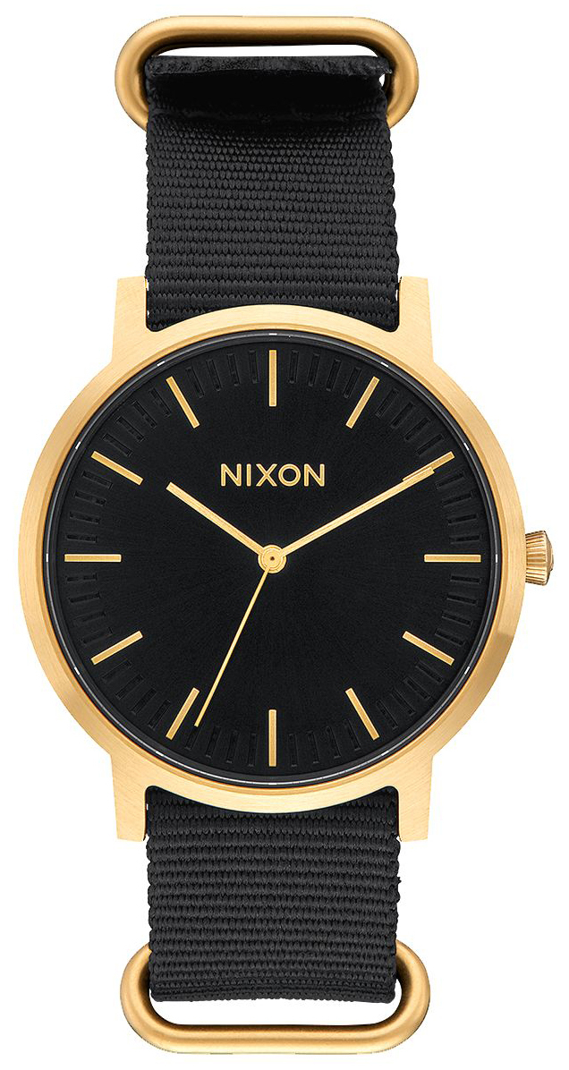 Nixon 99999 Herrklocka A1059513-00 Svart/Textil Ø40 mm - Nixon