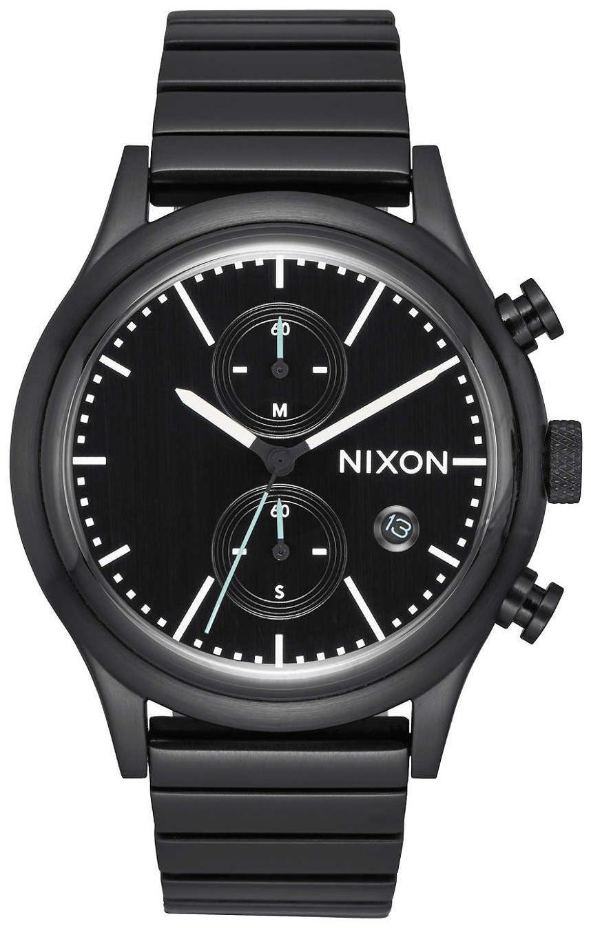 Nixon 99999 Herrklocka A11622341-00 Svart/Stål Ø41 mm - Nixon