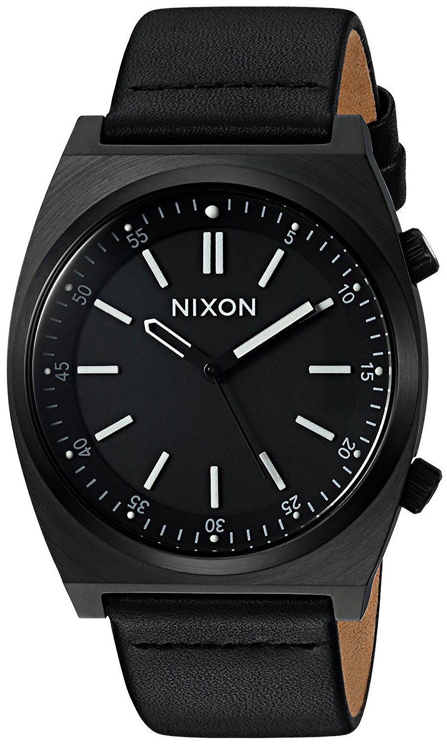 Nixon 99999 Herrklocka A1178001-00 Svart/Läder Ø40 mm - Nixon