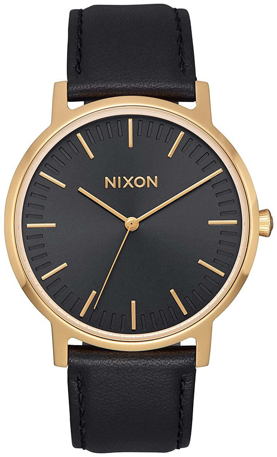 Nixon 99999 A11991031-00 Svart/Läder Ø35 mm - Nixon