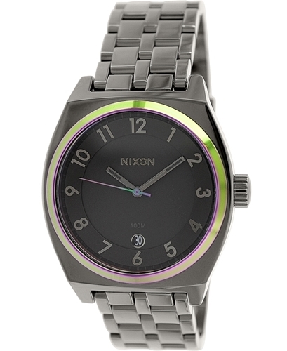 Nixon Damklocka A3251698-00 The Monopoly Grå/Stål - Nixon