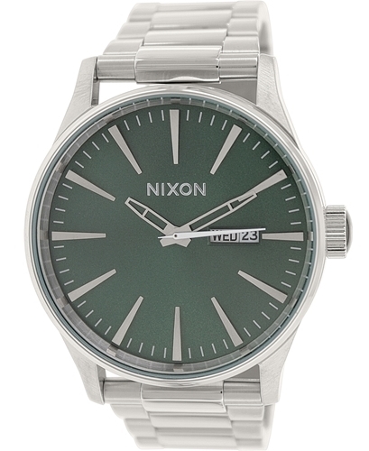 Nixon Herrklocka A3561696-00 Grön/Stål Ø42 mm - Nixon