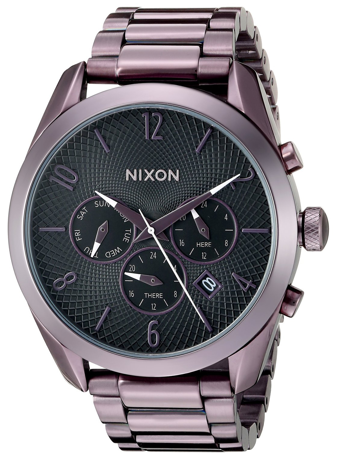 Nixon Damklocka A3662172-00 Svart/Stål Ø42 mm - Nixon