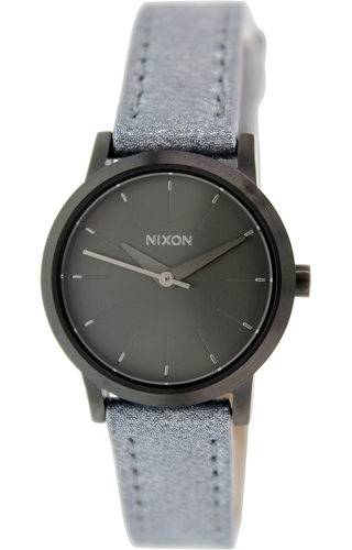 Nixon 99999 Damklocka A3981876-00 Grå/Läder Ø26 mm - Nixon