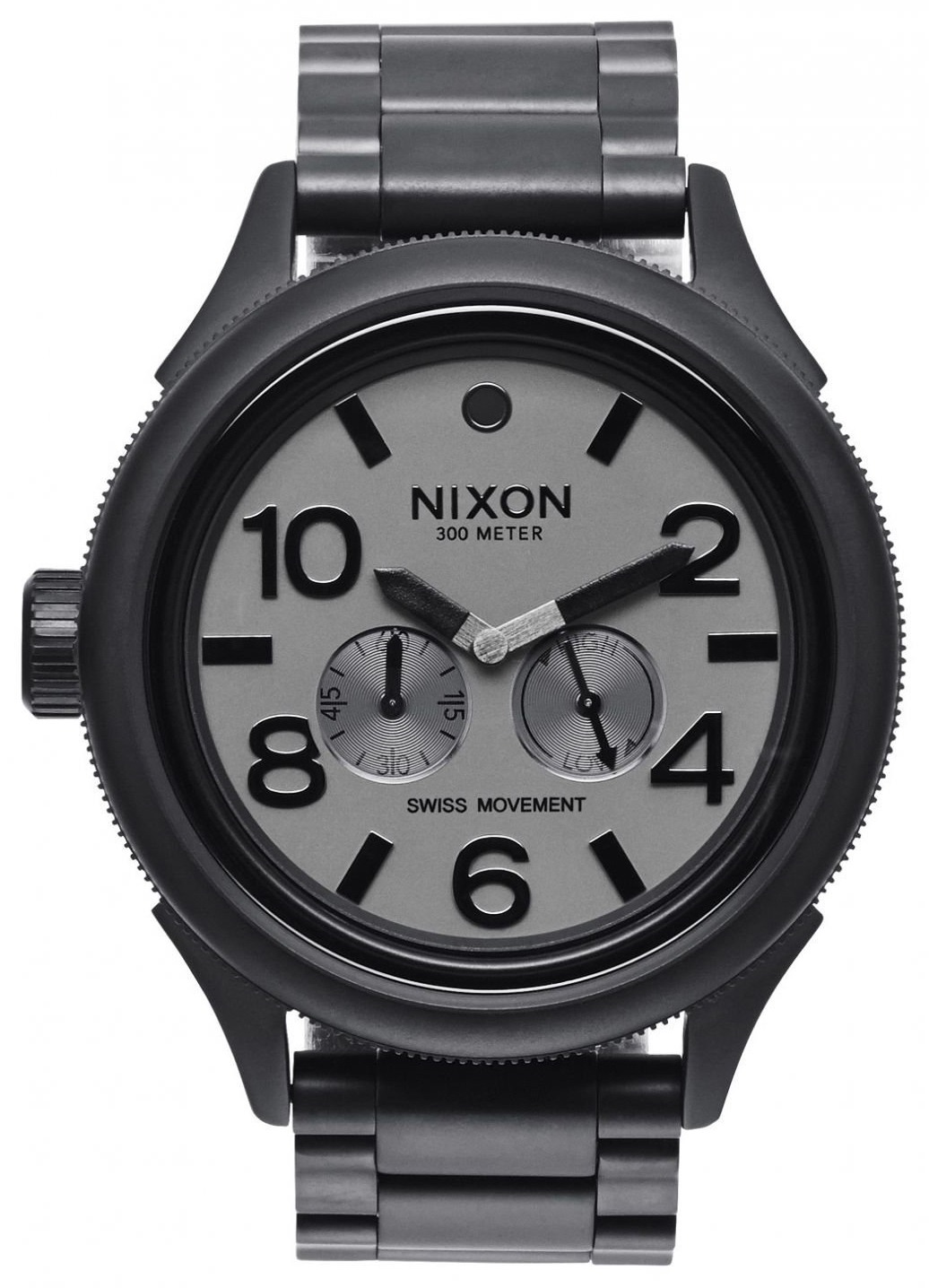 Nixon 99999 Herrklocka A4741062-00 Grå/Stål Ø48.5 mm - Nixon