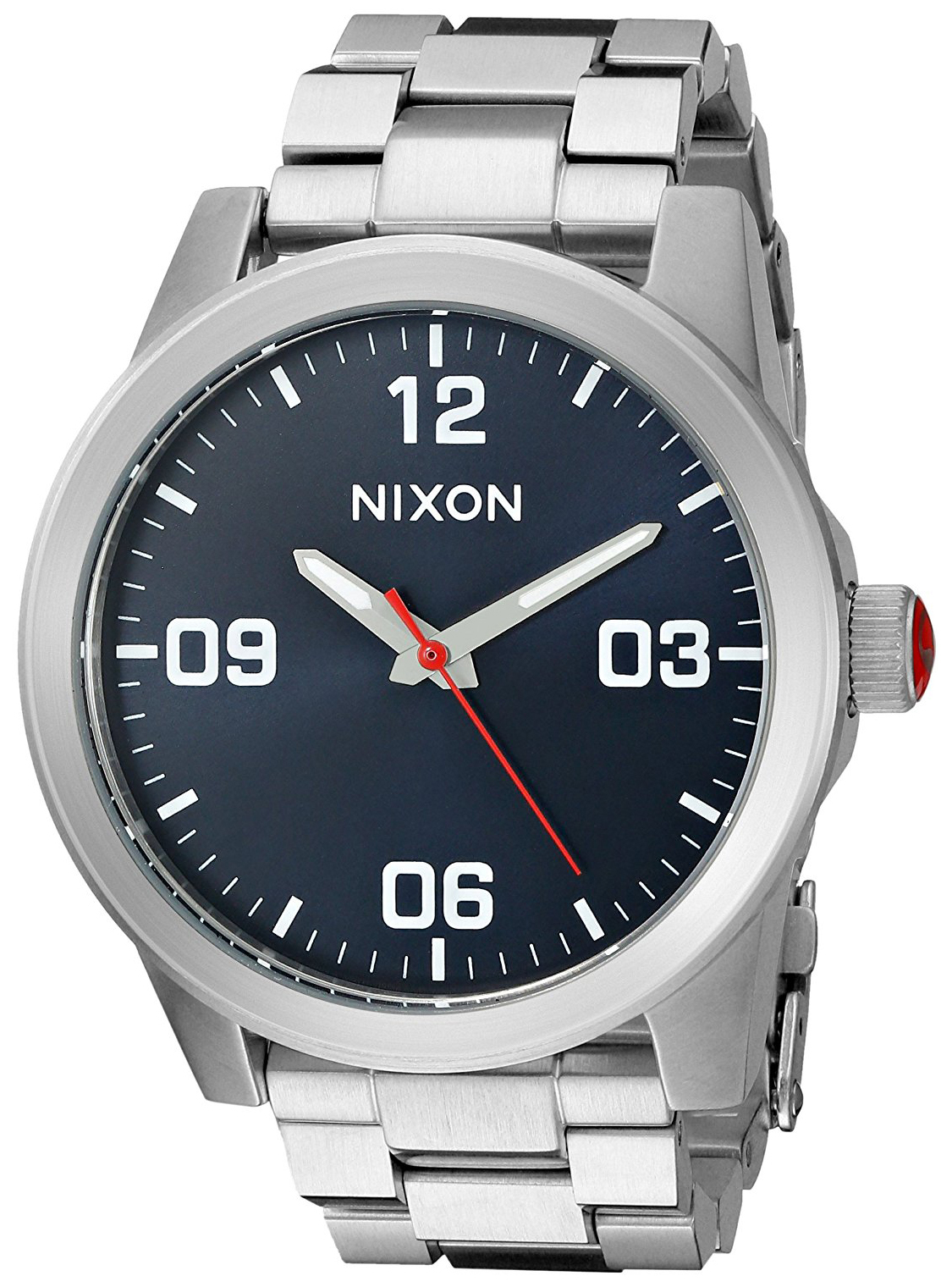 Nixon 99999 Damklocka A919307-00 Blå/Stål Ø36 mm - Nixon