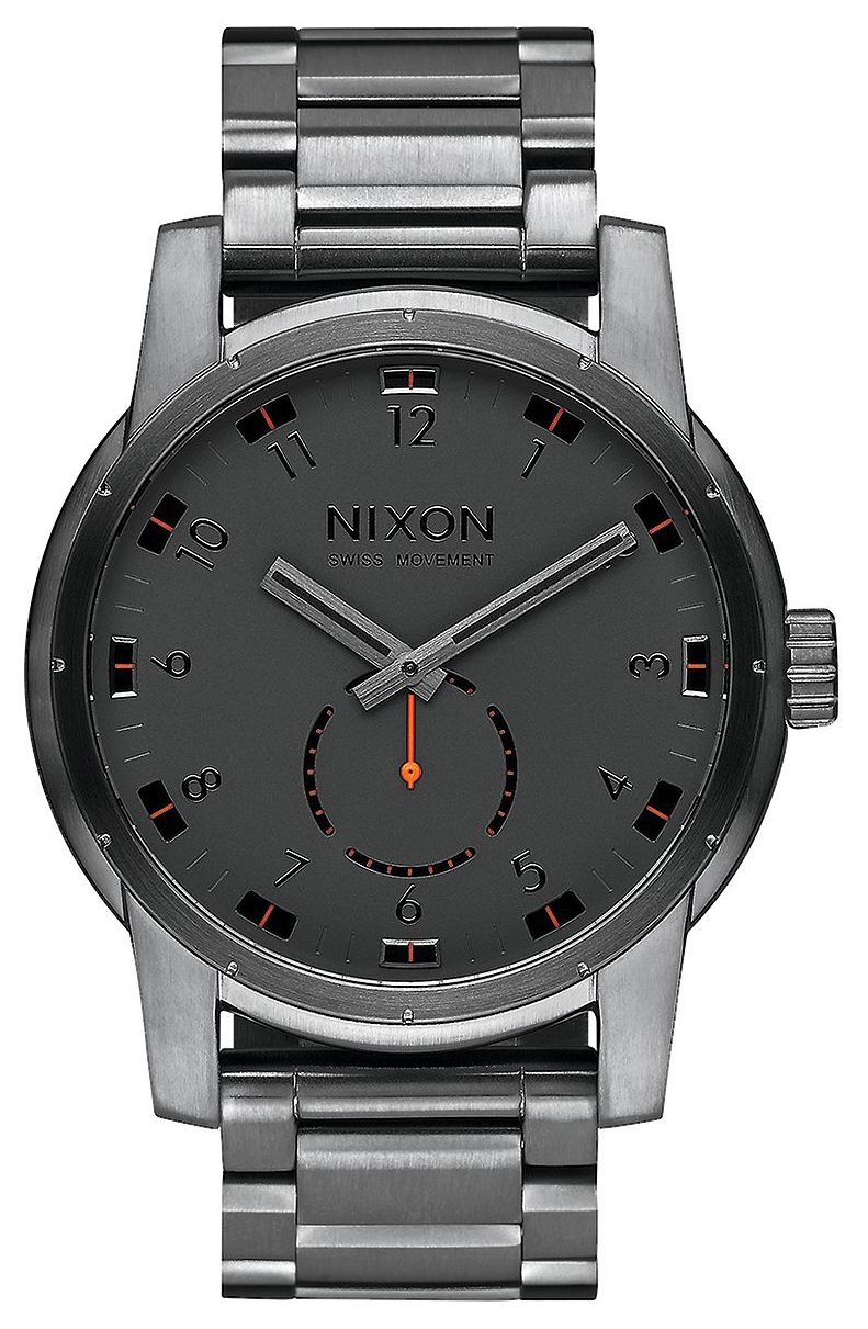 Nixon 99999 Herrklocka A937632-00 Grå/Stål Ø44 mm - Nixon