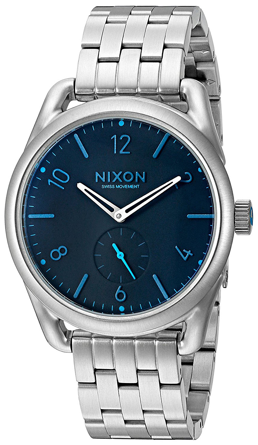 Nixon 99999 Herrklocka A9502219-00 Blå/Stål Ø39 mm - Nixon