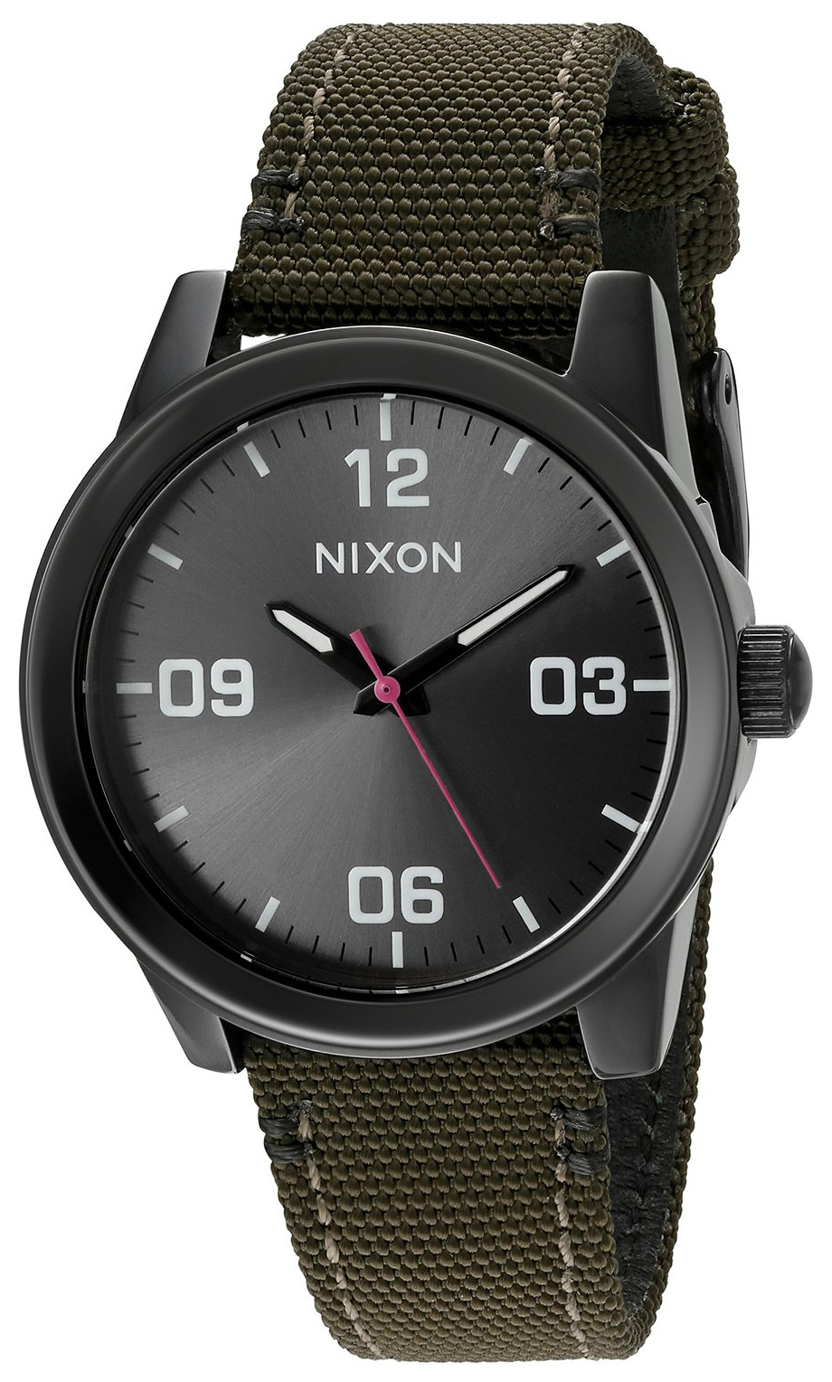 Nixon 99999 Damklocka A9641462-00 Grå/Läder Ø39 mm - Nixon