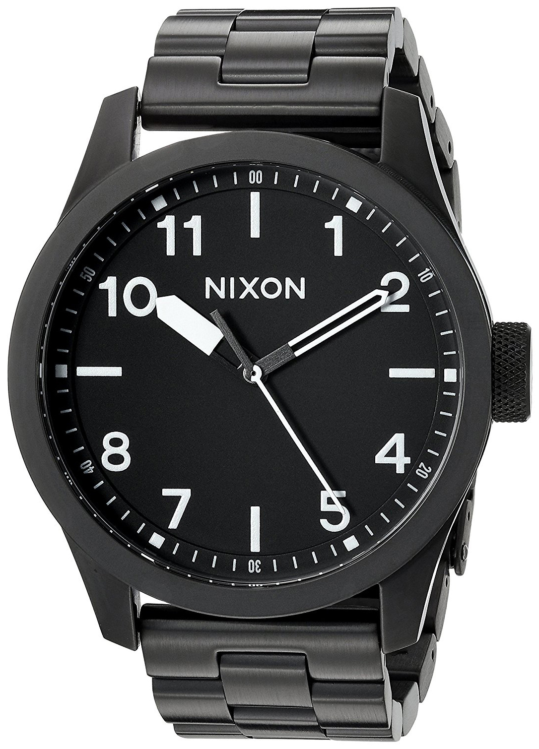 Nixon 99999 Herrklocka A974756-00 Svart/Stål Ø43 mm - Nixon