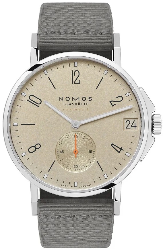 Nomos Glashütte N-527 Ahoi Neomatik Brun/Textil Ø38.5 mm - Nomos Glashütte