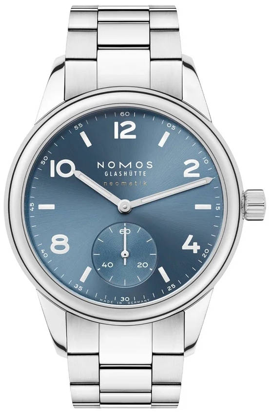 Nomos Glashütte Herrklocka N-747 Club Sport Neomatik Blå/Stål Ø37 - Nomos Glashütte