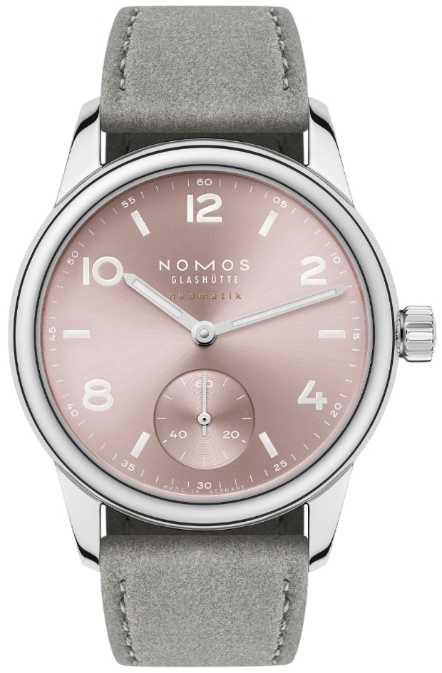 Nomos Glash&uuml;tte Damklocka N-756.SB-textile Club Sport Neomatik
