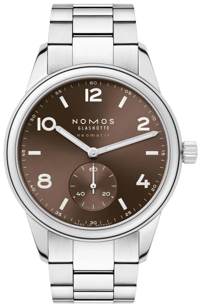 Nomos Glashütte Herrklocka N-759 Club Sport Neomatik Brun/Stål - Nomos Glashütte