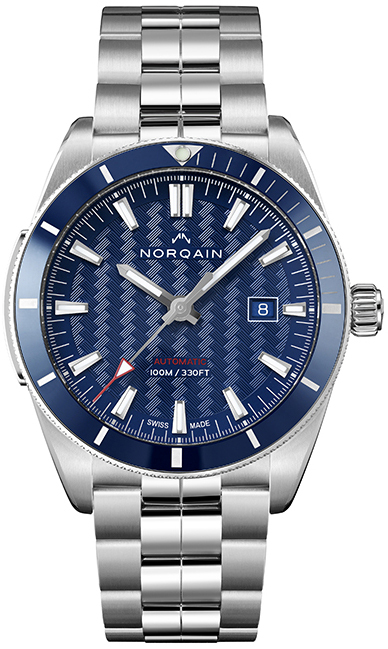 Norqain Herrklocka N1000C02A/A101/102S Adventure Blå/Stål Ø42 mm - Norqain