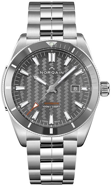 Norqain Herrklocka N1000C03A/G101/102S Adventure Grå/Stål Ø42 mm - Norqain
