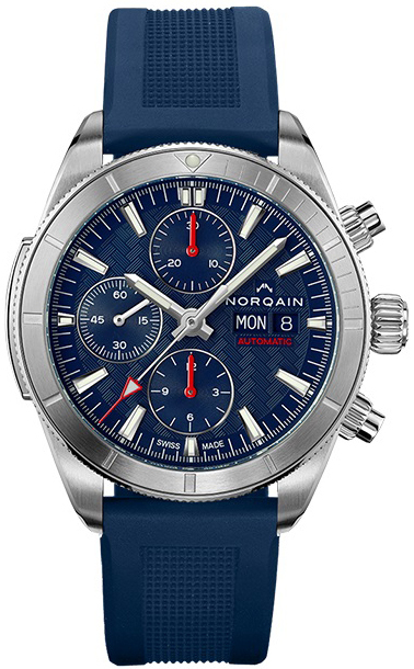 Norqain Herrklocka N1500SIC/A151/15AR.18S Adventure Blå/Gummi Ø41 mm - Norqain