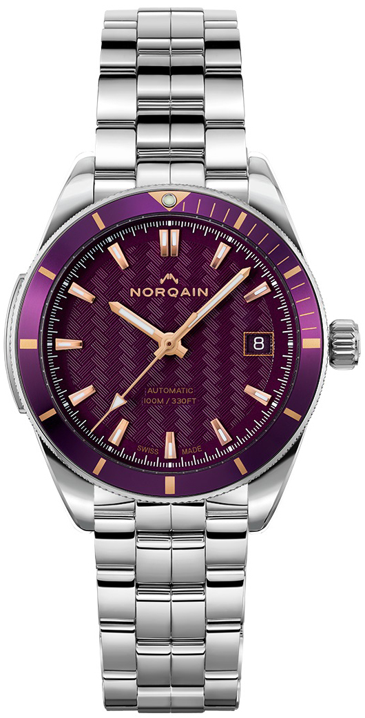 Norqain Damklocka N1800A86GA/P183/182S Adventure Lila/Stål Ø37 mm - Norqain