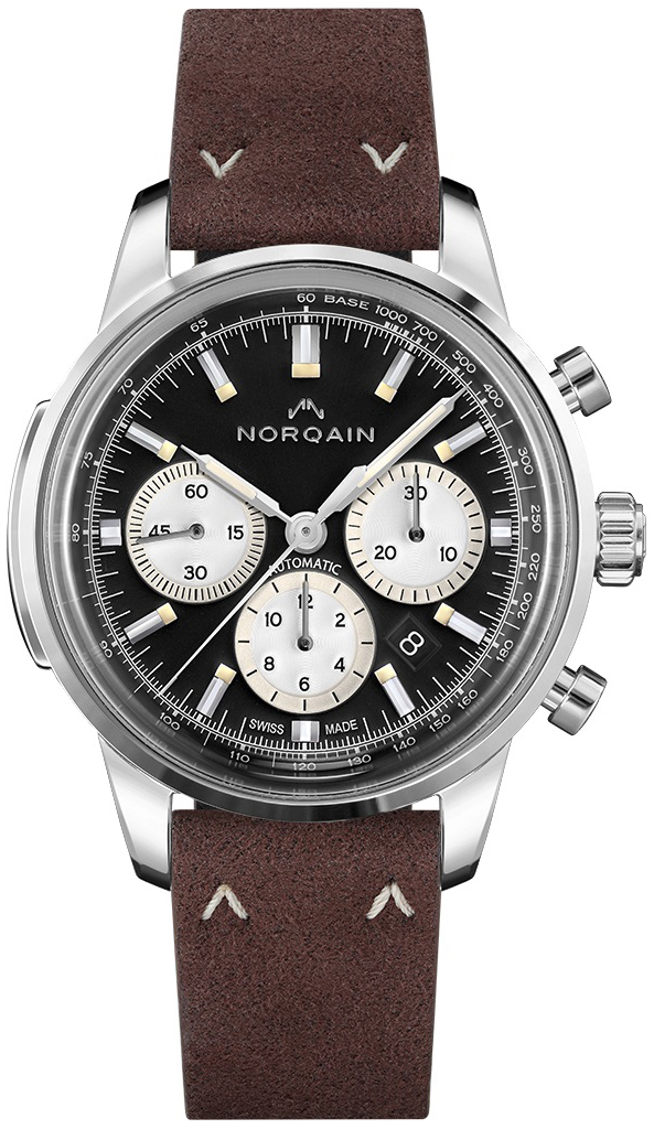 Norqain Herrklocka N2200S22C/B221/20EN.18S Freedom Svart/Läder Ø43 - Norqain