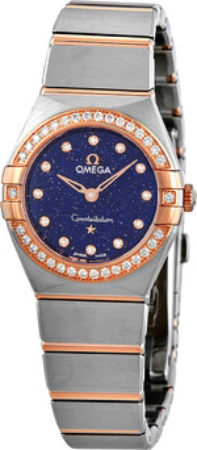 Omega Damklocka 131.25.25.60.53.002 Constellation Quartz 25Mm Blå/18 - Omega