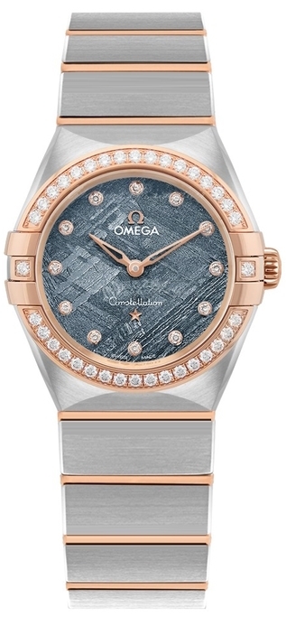 Omega Damklocka 131.25.28.60.99.001 Constellation Quartz 28mm Blå/18 - Omega