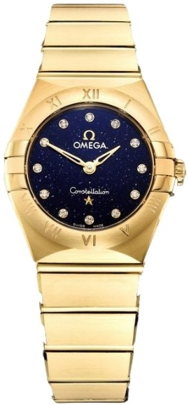 Omega Damklocka 131.50.25.60.53.001 Constellation Quartz 25Mm Blå/18 - Omega