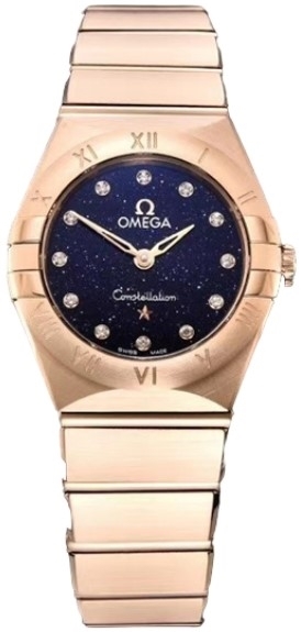 Omega Damklocka 131.50.25.60.53.002 Constellation Quartz 25Mm Blå/18 - Omega
