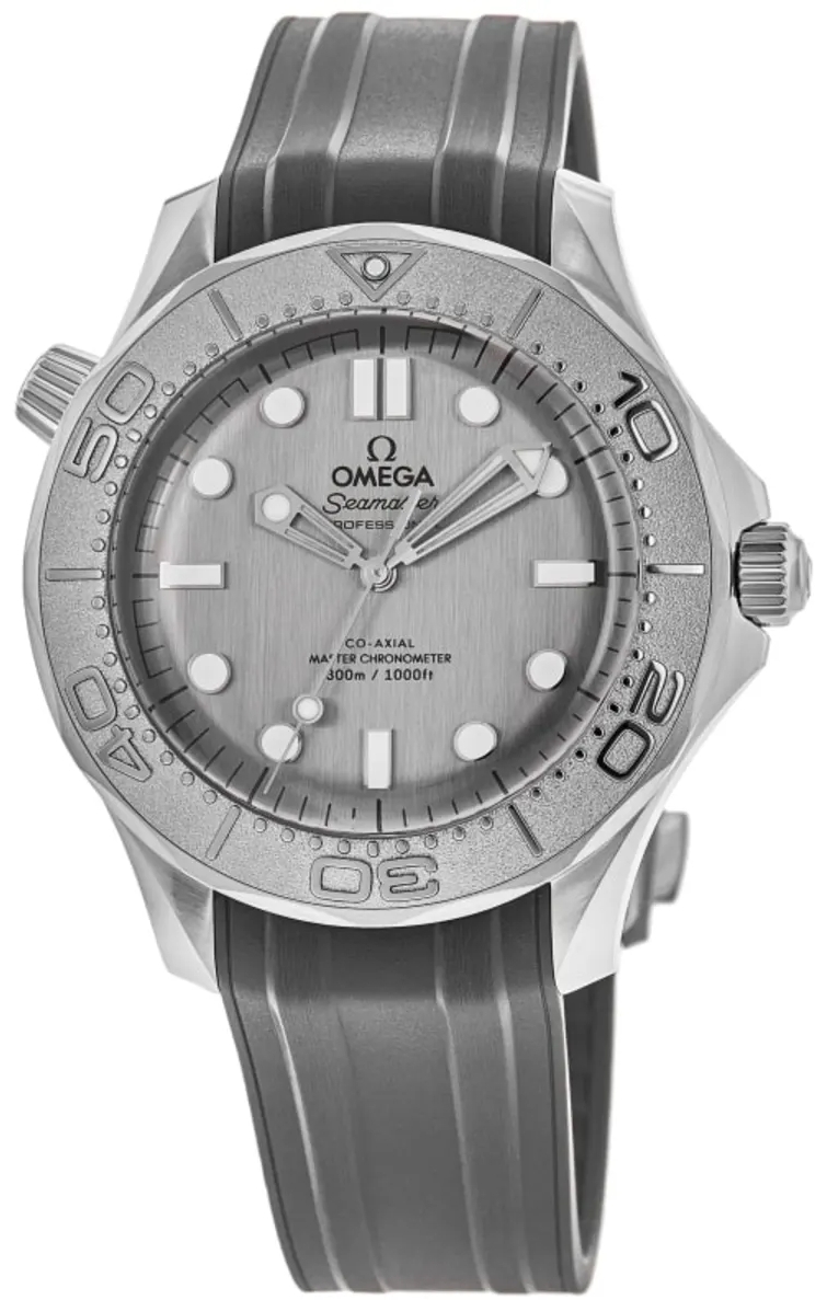 Omega Herrklocka 210.32.42.20.06.002 Seamaster Diver 300M Grå/Gummi