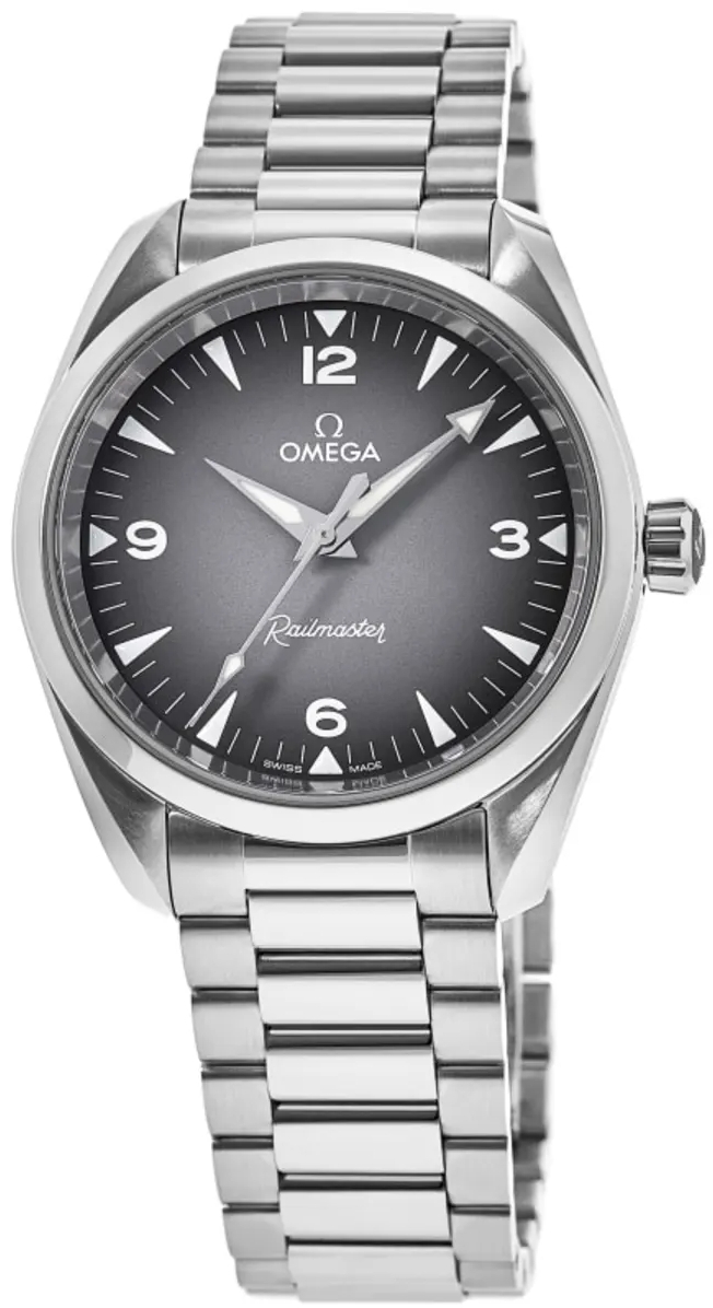 Omega Herrklocka 235.10.38.20.06.001 Seamaster Railmaster Grå/Stål - Omega