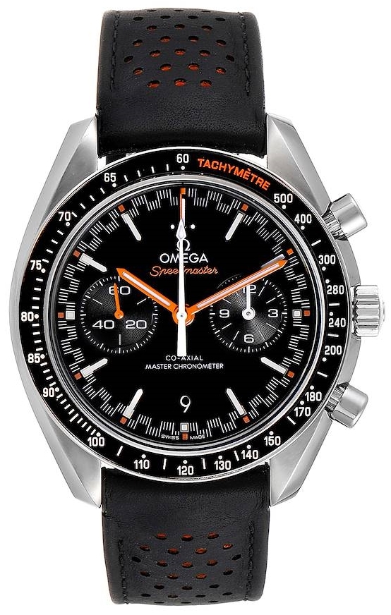 Omega Herrklocka 329.32.44.51.01.001 Speedmaster Racing Svart/Läder - Omega