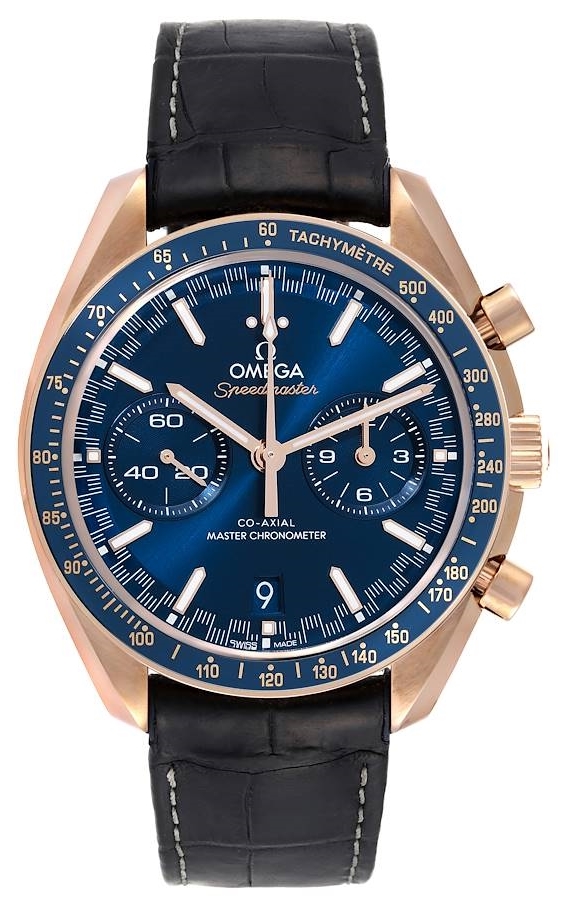 Omega Herrklocka 329.53.44.51.03.001 Speedmaster Racing Blå/Läder - Omega