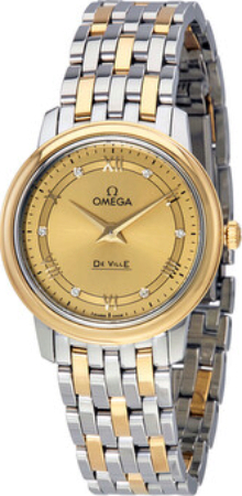 Omega De Ville Prestige Quartz 27.4mm Damklocka 424.20.27.60.58.003 - Omega