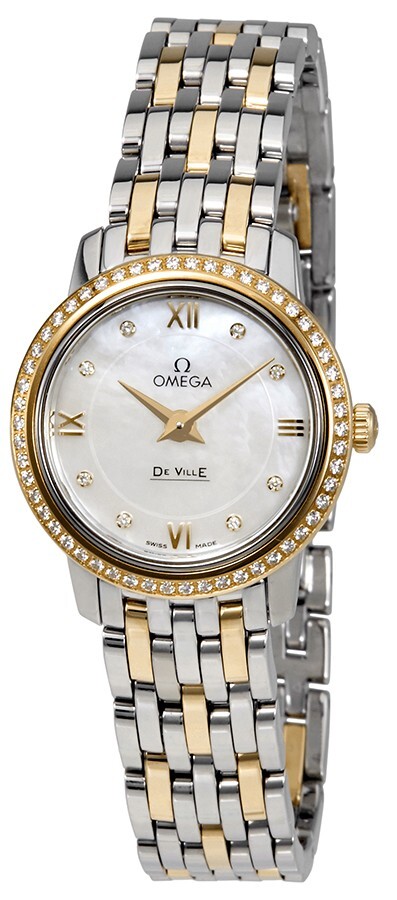 Omega Damklocka 424.25.24.60.55.001 De Ville Prestige Quartz 24.4mm - Omega